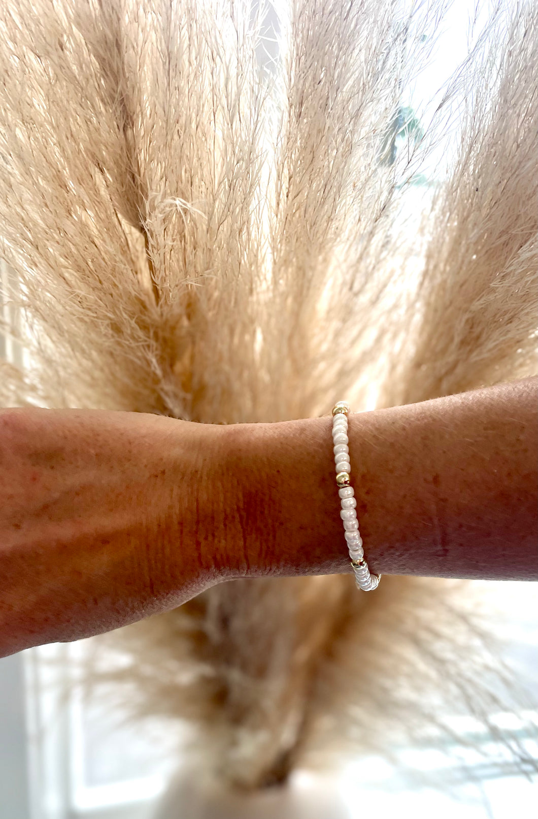 Pearl Church Stretch Bracelet