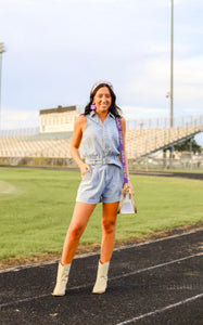 Denim Dreams Romper