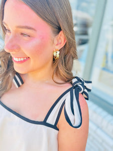 Neutral Ground Linen Romper