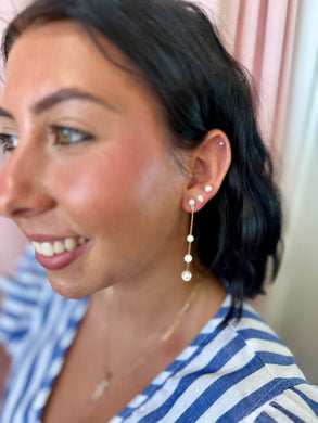 Pearly Girl Drop Earrings