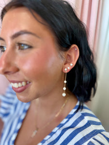 Pearly Girl Drop Earrings