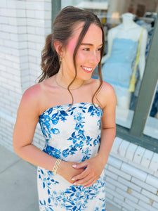 Waves of Romance Midi Dress