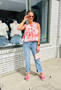 Summer Serenade Top-Orange