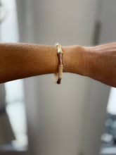 Load image into Gallery viewer, Abstract Gold Bangles-Medium