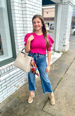 The Way to Go Wide Leg Denim