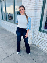 Load image into Gallery viewer, Out of the Blue Beauty Sweater