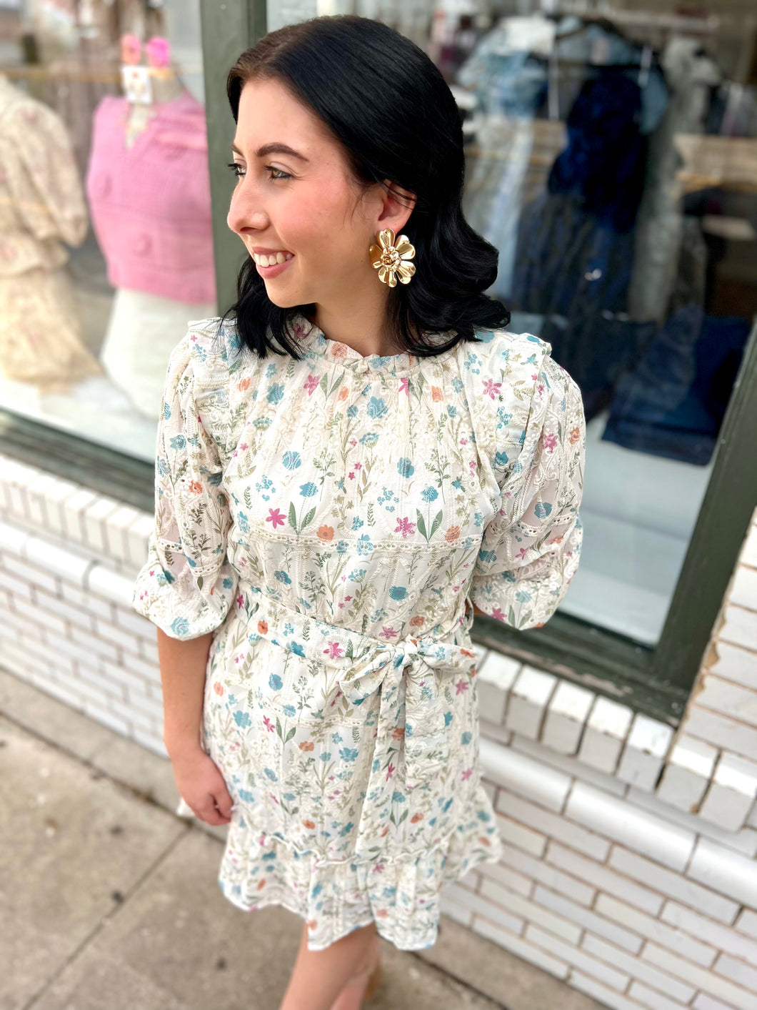 Relating to Love 3/4 Sleeve Dress