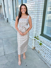 Load image into Gallery viewer, Floral Keepsake Midi Dress