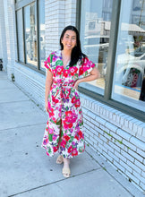 Load image into Gallery viewer, Sangria &amp; Swoon Midi Dress