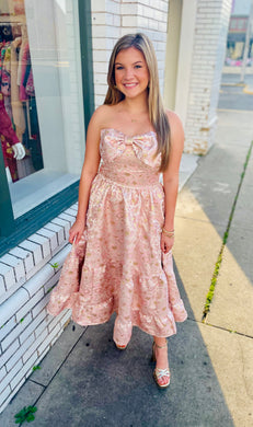 A Bowtiful Moment Midi Dress
