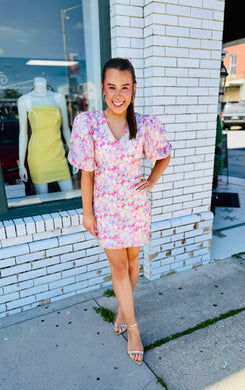 The Floral Crush Mini Dress