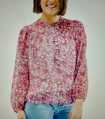 The Floral Frenzy Top