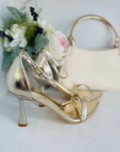 Load image into Gallery viewer, Less Talk, More Gold Heels