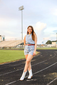 Denim Dreams Romper