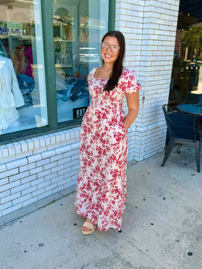 Sky in Bloom Midi-Berry