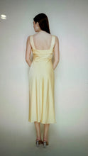 Load image into Gallery viewer, Runway Ready Satin Midi Dress