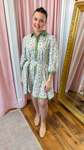 Load image into Gallery viewer, Sage Sweet Mini Dress