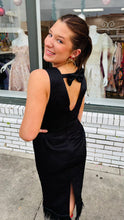 Load image into Gallery viewer, Black Dress Magic Midi Dress