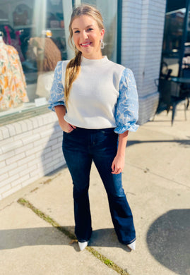 Out of the Blue Beauty Sweater