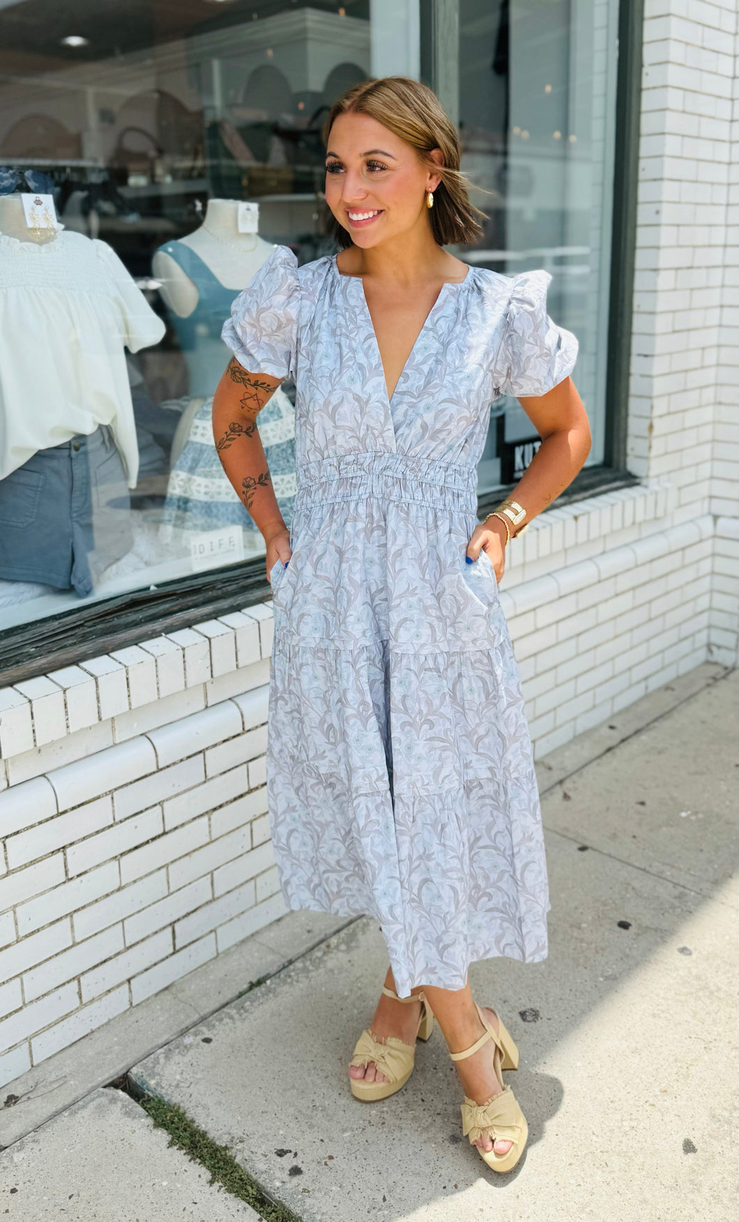 We Meet Again Midi Dress