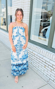 Waves of Romance Midi Dress