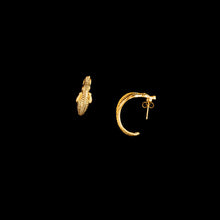 Load image into Gallery viewer, Gator Hoop Earrings