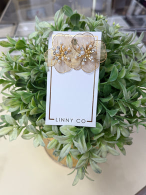 Vanessa Floral Stud Earrings