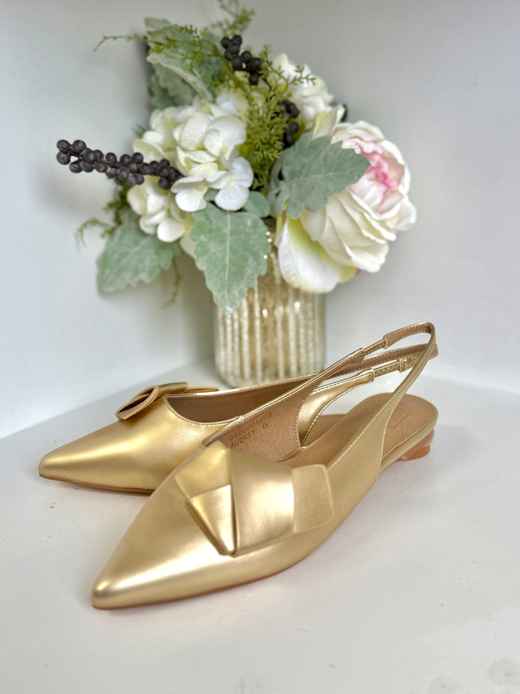 Nothing Sparkles Like Gold Flats