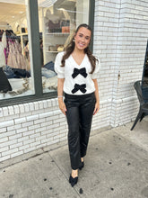 Load image into Gallery viewer, Sleek Vibe Lather Pants-Black