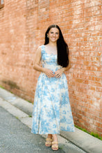 Load image into Gallery viewer, Beautiful Days Toile Midi Dress