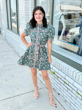 Load image into Gallery viewer, The Olive Grove Mini Dress