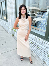 Load image into Gallery viewer, The Evening Elegance Two Piece Set- Champagne