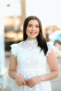 Believe in Yourself Midi-White