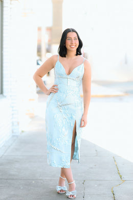 Look at The Stars Midi Dress