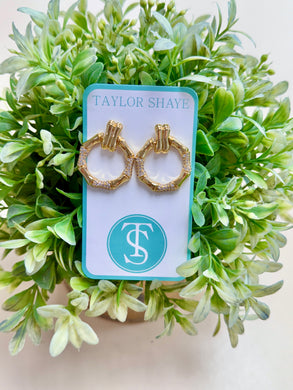 The Reese Hoops Studs