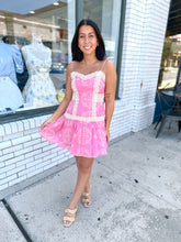 Load image into Gallery viewer, Soft Focus Eyelet Sundress