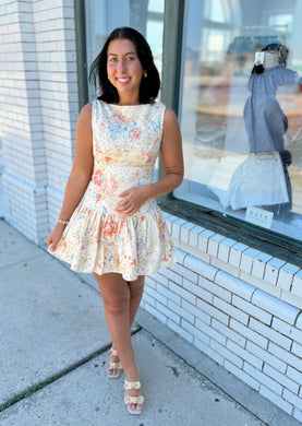 The Ashley Floral Mini Dress
