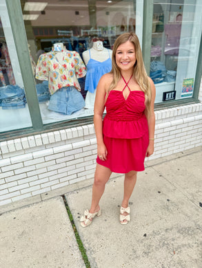 The Remi Halter Romper