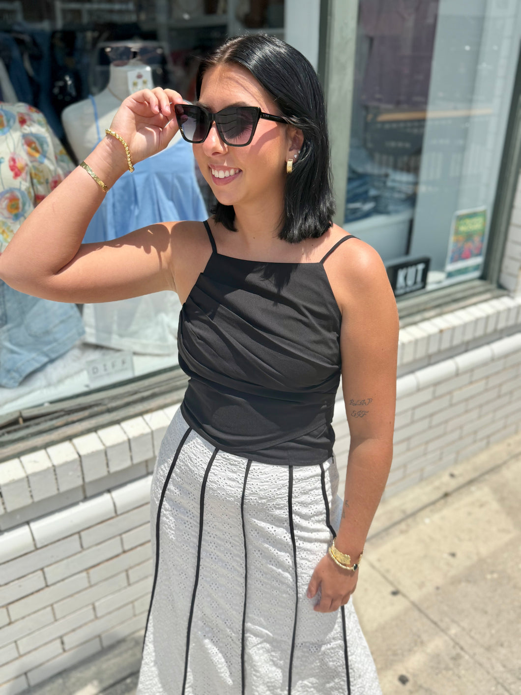 Chic & Sleek Crop Top