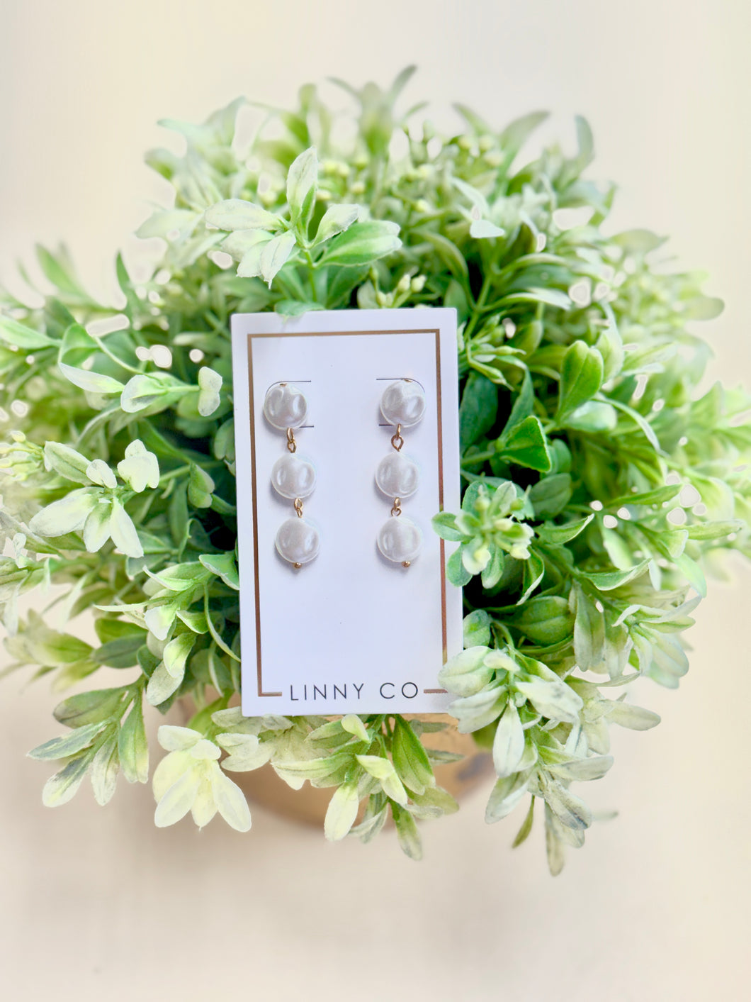 The Libby 3 Pearl Drop