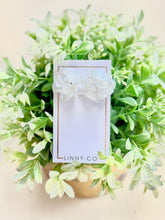 Load image into Gallery viewer, Mason Pearl Flower Statement Earrings