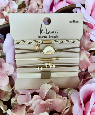 K'Lani Hair tie +Bracelet-Rise