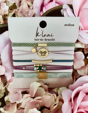 K'Lani Hair tie +Bracelet-Breathe