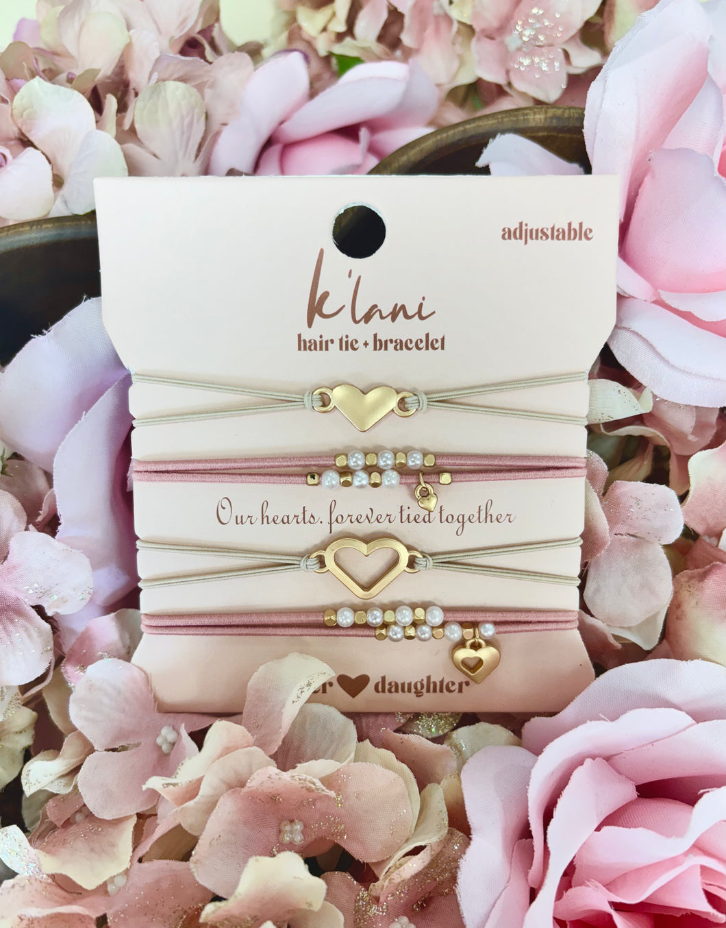 K'Lani Hairtie+Bracelet-Mother/Daughter