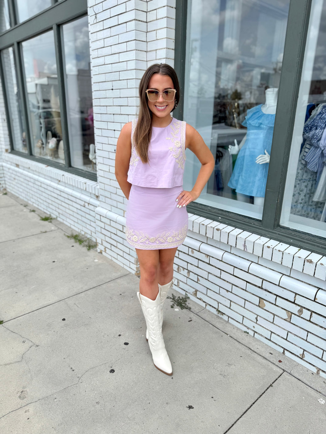 Lilac You Lots Two Piece Set