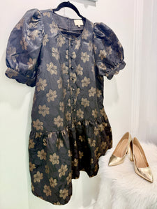 Golden Standards Mini Dress