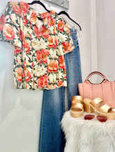 Load image into Gallery viewer, Freshly Printed Floral Top