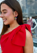 Load image into Gallery viewer, The Scarlet Bow Tie Dress