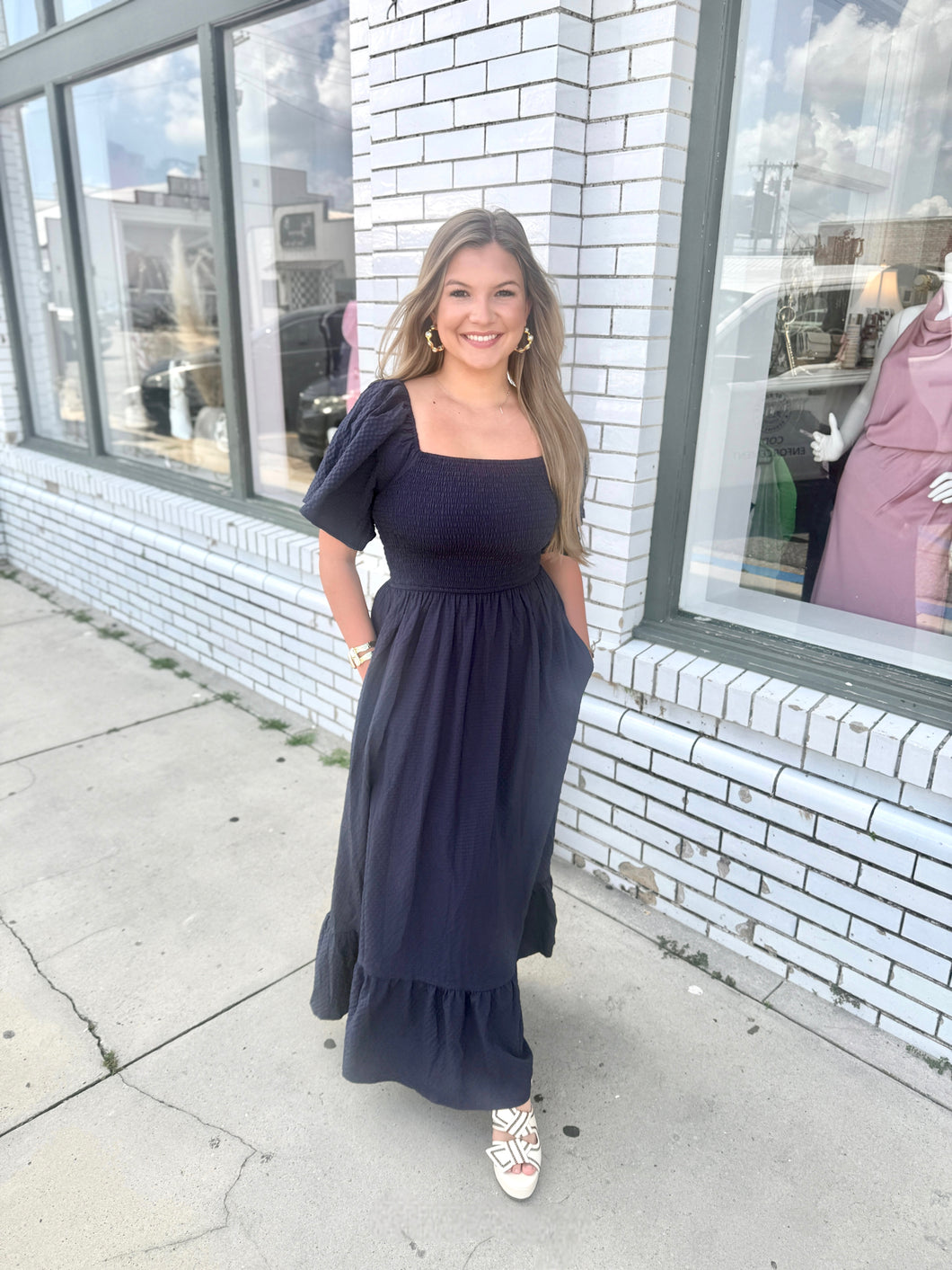 Poised and Perfect Maxi Dress