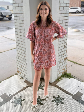 The Timeless Threads Dress-Mauve